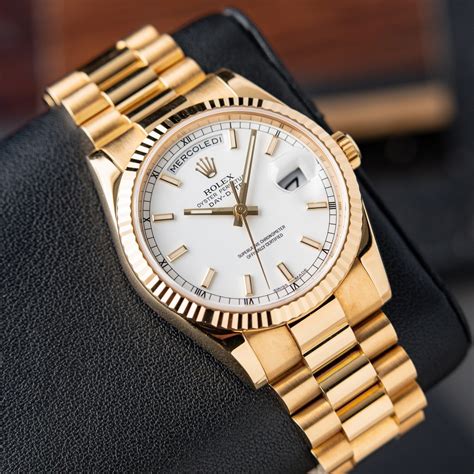 rolex yg day date|Rolex Day-Date 36 price.